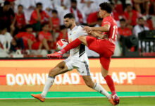 شباب الأهلي يتوج بدرع الدوري الإماراتي بالفوز على عجمان 1-0