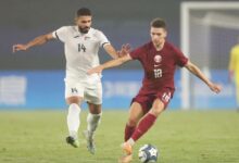 قطر وفلسطين يتعادلان سلبيا في دورة الآلعاب الأسيوية