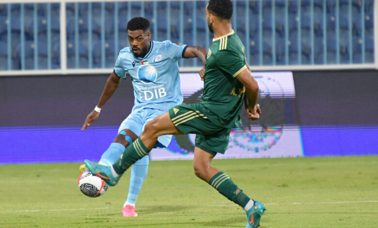 بني ياس يفوز بصعوبة على خورفكان 1-0 في الدوري الإماراتي