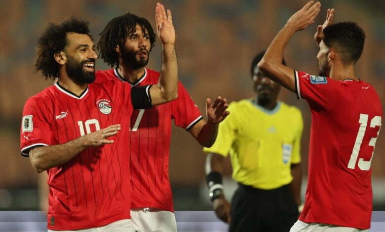 «سوبر صلاح» يقود منتخب مصر لاكتساح جيبوتي 6-0 في تصفيات المونديال