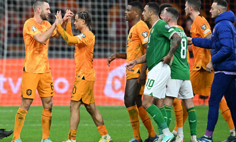 هولندا تفوز أيرلندا 1-0 وتضمن التأهل إلى «يورو 2024»