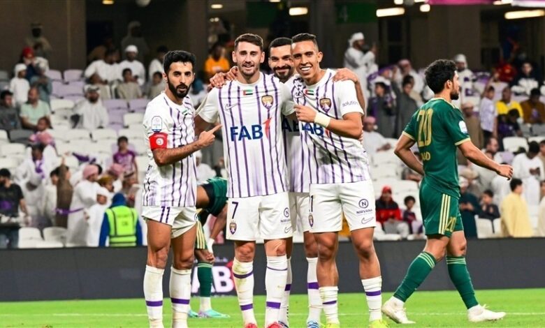 العين يعود للانتصارات ويكتسح خورفكان 4-1 في الدوري الإماراتي