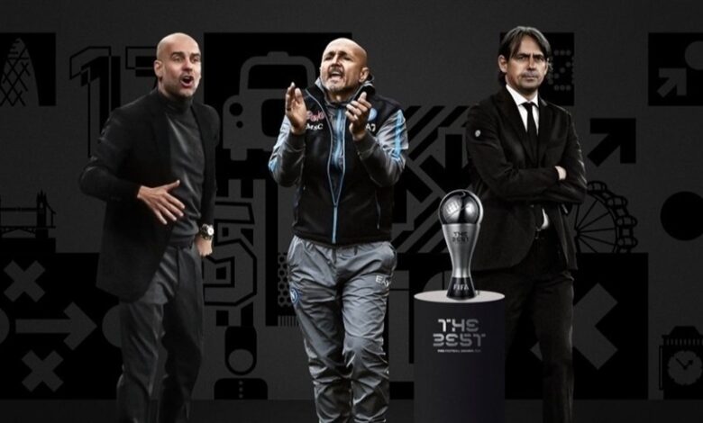 «ذا بيست»: جوارديولا وإنزاجي وسباليتي يتنافسون على جائزة أفضل مدرب