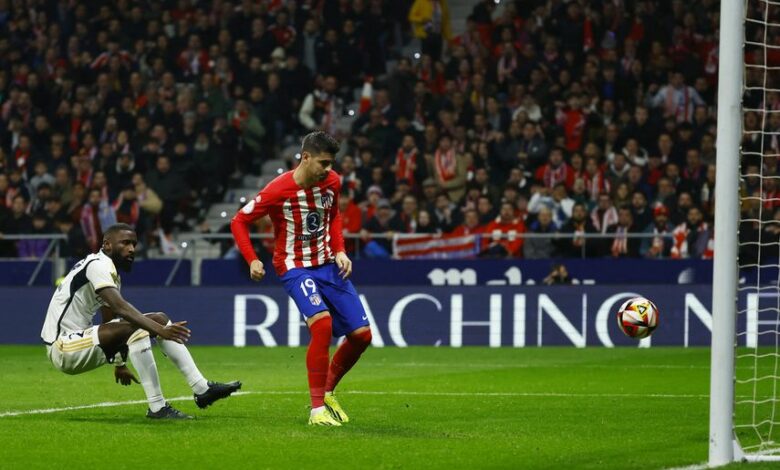 أتلتيكو مدريد يثأر من الريال ويطيح به من كأس الملك عد مباراة ماراثونية