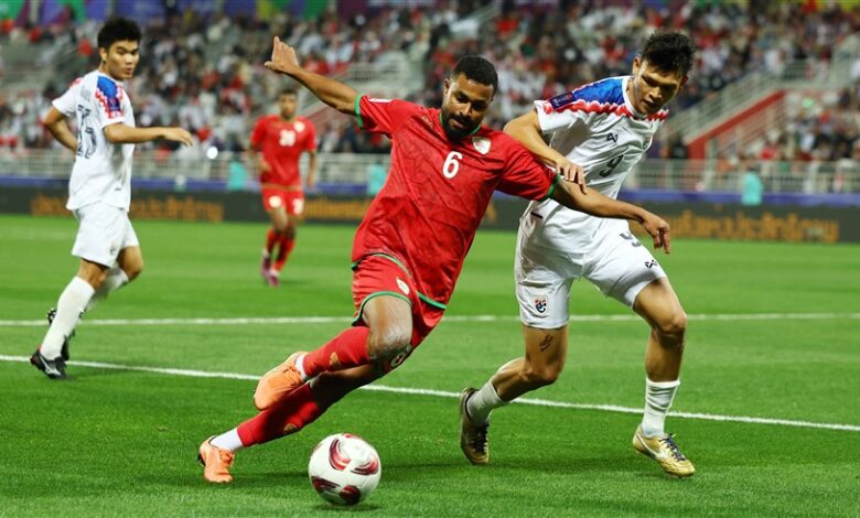 عمان وتايلاند تتعادلان بدون أهداف في كأس آسيا