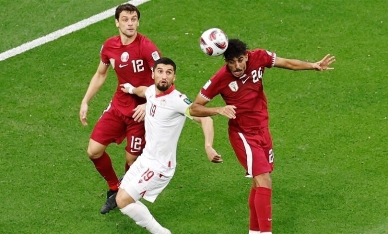 قطر تفوز على طاجيكستان 1-0 وتضمن التأهل لدور الـ 16