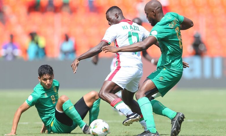 بوركينا فاسو تفوز على موريتانيا 1-0 في الوقت القاتل