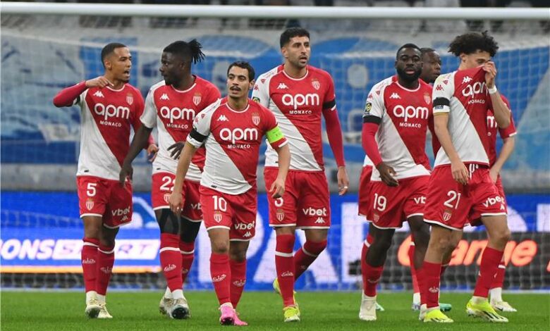 موناكو بـ 9 لاعبين يعود بتعادل ثمين 2-2 من مارسيليا