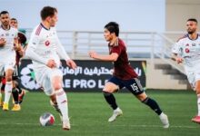 الشارقة والوحدة يتعادلان 1-1 في الدوري الإماراتي