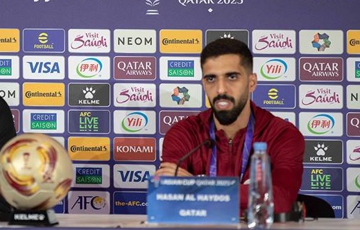 قائد قطر: مباراة النهائي ستكون صعبة على العنابي والنشامى
