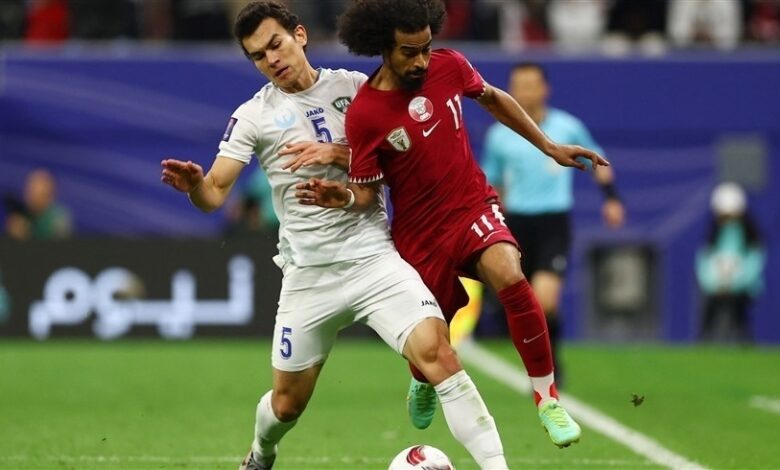 مشعل برشم يقود قطر للفوز على أوبكستان 3-2 بكلات الترجيح والتأهل لنصف النهائي