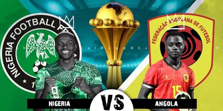 مشاهدة مباراة نيجيريا وأنجولا في كأس أمم إفريقيا - بث مباشر
