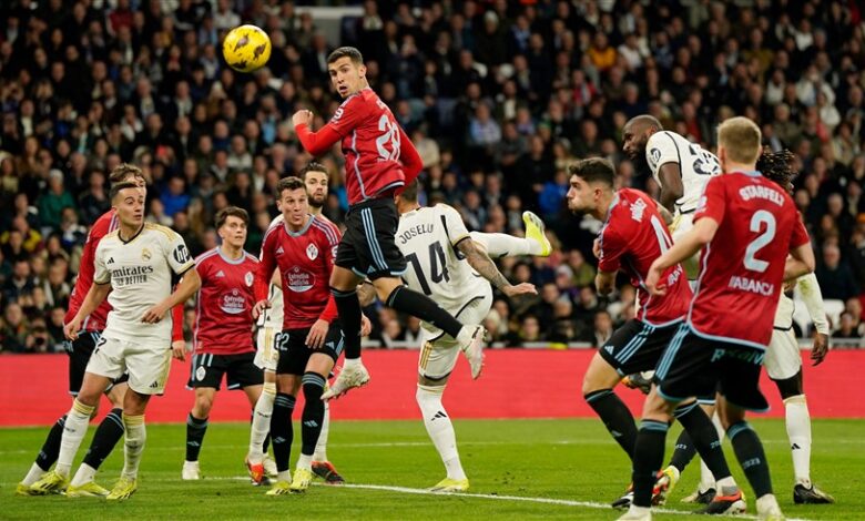 ريال مدريد يكتسح سيلتا فيجو 4-0 في مباراة النيران الصديقة