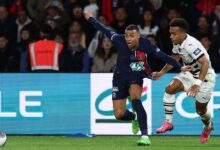 مبابي يقود باريس سان جيرمان للفوز على رين التأهل لنهائي كأس فرنسا
