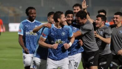 بيراميدز يعزز صدارته للدوري المصري بفوز مثير على البنك الأهلي 3-2