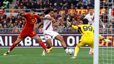 روما يتغلب على أودينيزي 2-1 وينعش آماله في في المشاركة بدوري الأبطال