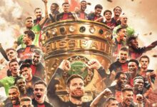 ليفركوزن ينهي موسمه التاريخي بالتتويج بلقب كأس ألمانيا للمرة الثانية